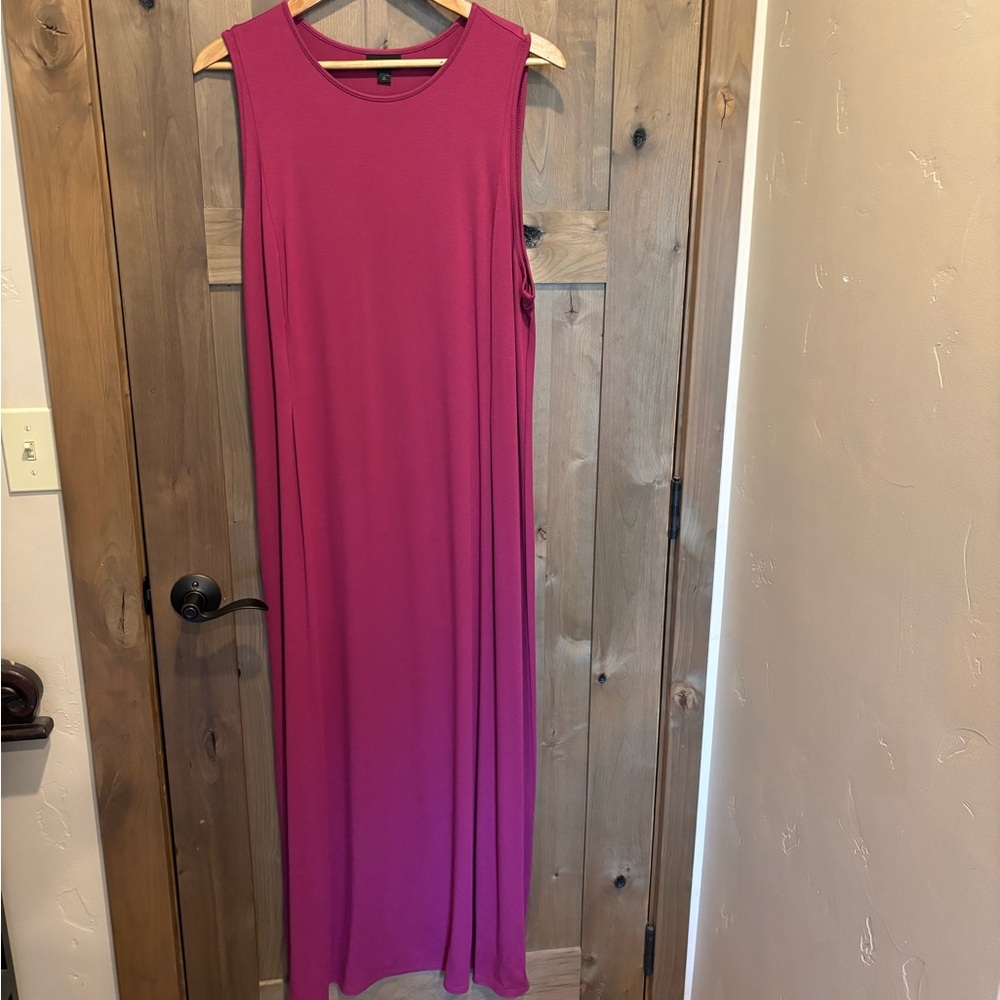 J. Jill Vibrant Pink Maxi Dress